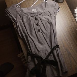 Gray H&M blouse